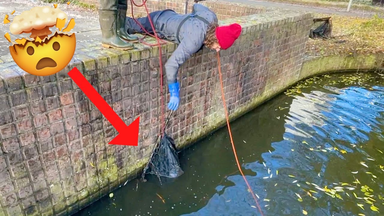 Magnet Fishing Gone Wrong! Found Strange Things Found in Amsterdam 