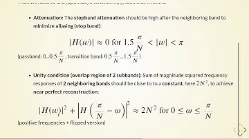Audio Coding - 06 PQMF Filter Bank - 03 PQMF Optimization