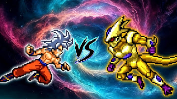 Goku MUI DBFZ V5 OP (New) VS Golden Cooler V2 OP in Jump Force Mugen