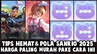 JANGAN SALAH ! TIPS HEMAT & POLA SKIN SANRIO 2025 ! DI JAMIN DAPET HARGA PALING MURAH !!