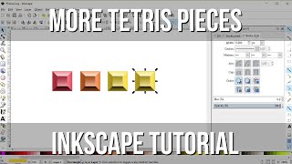 Tetris Pieces Part 2 - Inkscape Tutorial