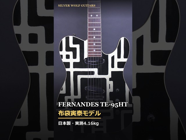 FERNANDES TE-95HT 布袋寅泰 シグネチャーモデル（ブラック×ホワイト
