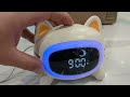 Analoi Sleep Trainer Clock - Best Kids Alarm Clock with sleep sounds