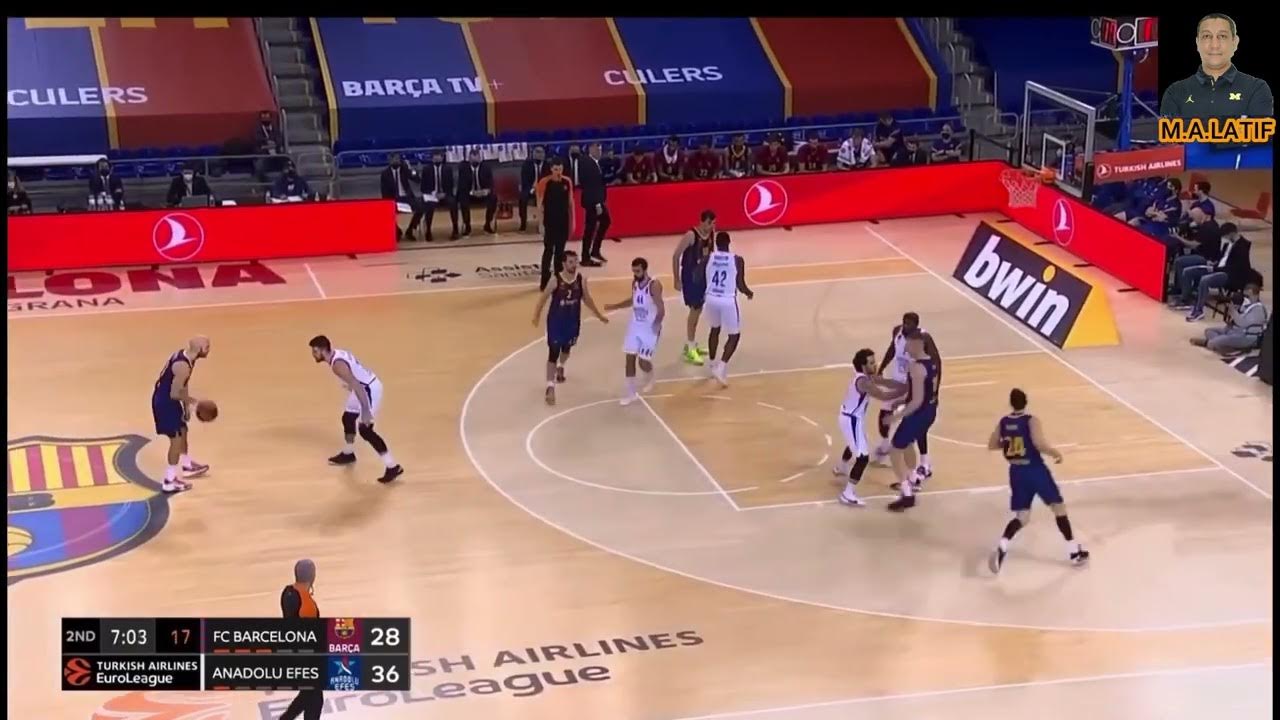 COACH Sarunas Jasikevicius BARCELONA DIAMOND Plays Offense YouTube