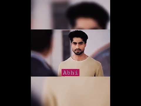 Abhimanyu Angry Look YRKKH Short Urooj Naeem