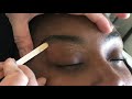 eyebrow waxing | July 20, 2018