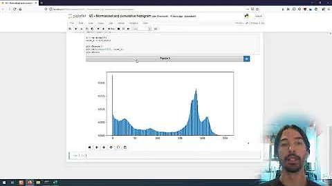 Image processing (5) | Image Information | Normalized and cumulative histograms