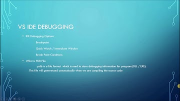 Dotnet Debugging  -Tamil
