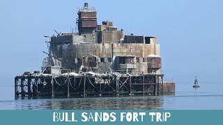 Bull Sand Fort by boat