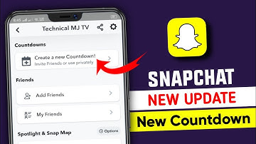 Snapchat countdowns new update || Snapchat create a new countdown || Countdown feature