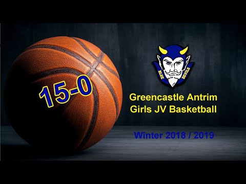 2018 Greencastle Antrim Middle School Girl's 7th Grade Basketball - Undefeated 15-0 Season