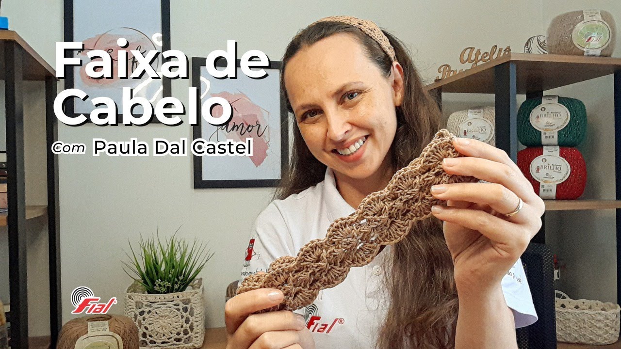 Como Fazer Uma Faixa de Crochê Perfeita: Simples e Rápida! | Fial Barbantes