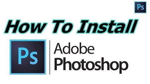How To Install Adobe Photoshop Cs6 Urdu/Hindi Tutorial