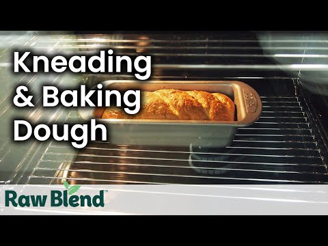 How to Knead Dough Make Bread in a Vitamix Blender Recipe Video