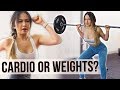 Cardio or Weights | Which BURNS more calories? 🤔