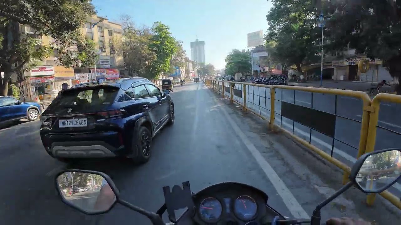 Morning Ride to Office | Daily Office Commute POV in 4K