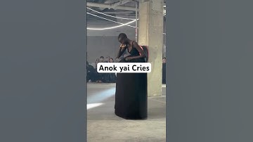 Why Did Anok Yai Break Down in Tears at Paris Fashion Week? #parisfashionweek #anokyai
