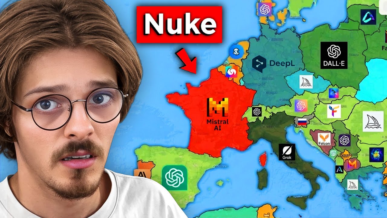 J'ai envahi l'Europe mais chaque Pays est une IA...