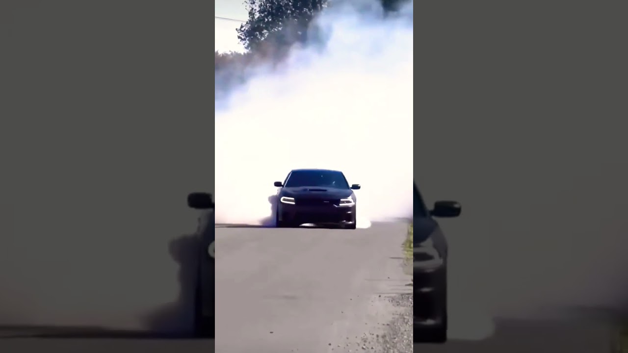 DODGE CHARGER HELLCAT JAILBREAK BURNOUT TIRE SLAYER