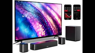 ULTIMEA 5.1ch Sound Bar for Smart TV with 2 Surround Speakers Review - Pros & Cons - ULTIMEA 5.1ch
