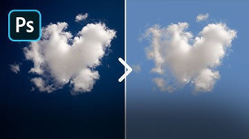 How to mask clouds or explosions in Photoshop - Tutorial