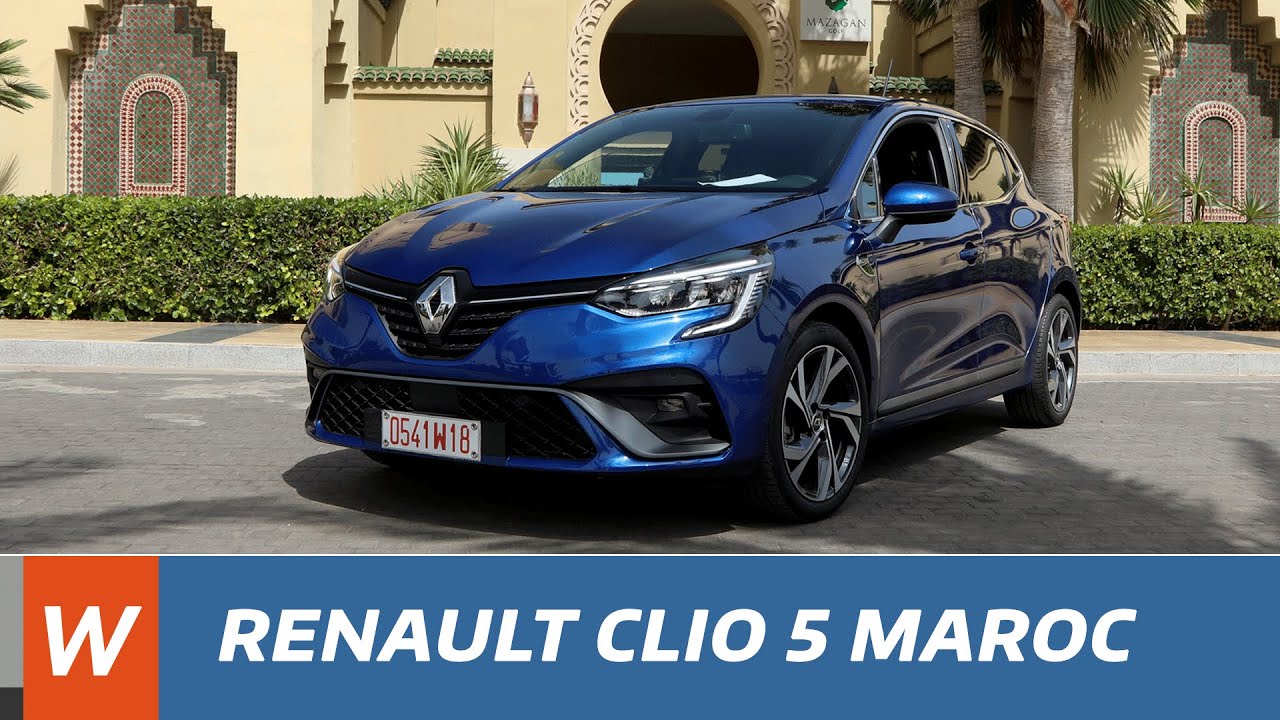 Essai de la nouvelle RENAULT Clio 5 au Maroc - تجربة قيادة رونو