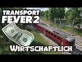 Transport Fever 2 [wirtschaftlich/sehr schwer] #29: Die ersten Stadtbusse und ein erster Personenzug