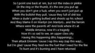 Eminem - The Way I Am (LYRICS)