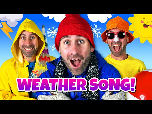 🌤️ The Weather Song! | Learn Weather for Kids | Mooseclumps class=