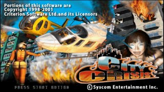 ヘリコプターが主役のレスキューゲーム！CITY CRISIS（シティ クライシス）Part1 screenshot 1