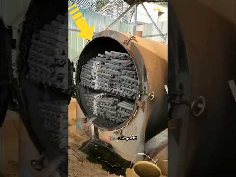 طريقة صنع الفحم المضغوط