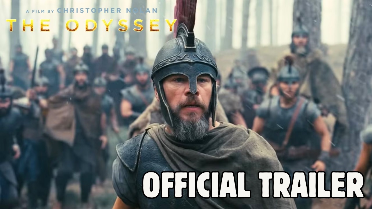 トランプ ODYSSEY Covenant KHAOS The Odyssey - Trailer | Matt Damon, Tom Holland, Anne Hathaway