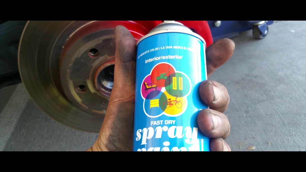 like a prayer How to: Spray your Brake Calipers to any given Color!