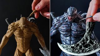 Sculpting Riot Symbiote | Venom (2018) Movie  Timelapse