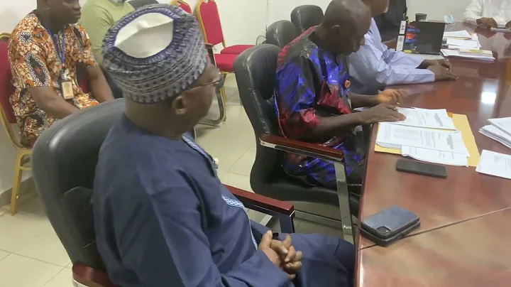 Kogi Information Commissioner on a courtesy visit to the NTA Headquarters, Abuja.