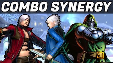 TEAM VERGIL/DOCTOR DOOM/DANTE COMBOS! (UMVC3)