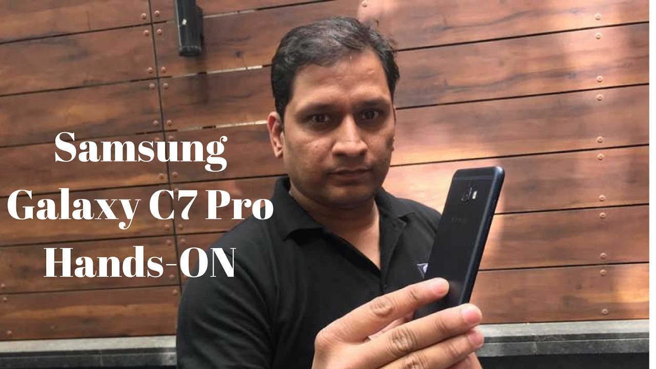 Samsung Galaxy C7 Pro Hands-On