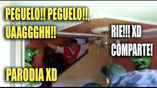Peguelo! Peguelo!! Aggghhh!! Hincha santa fe vs policia