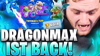 😨😳SCHAFFE ich 6k POKALE trotz CORONA?! | Drachen BÄNDIGER Trymacs ist ZURÜCK! - Clash Royale F2P