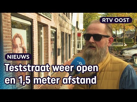 Opnieuw coronamaatregelen in Staphorst door hoge besmettingsgraad | RTV Oost