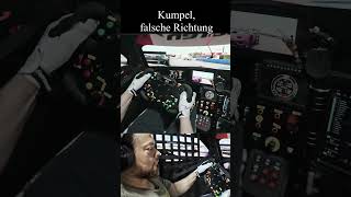 Kumpel, falsche Richtung #automobilista2 #motionrig #simracing #gt3 #sebring