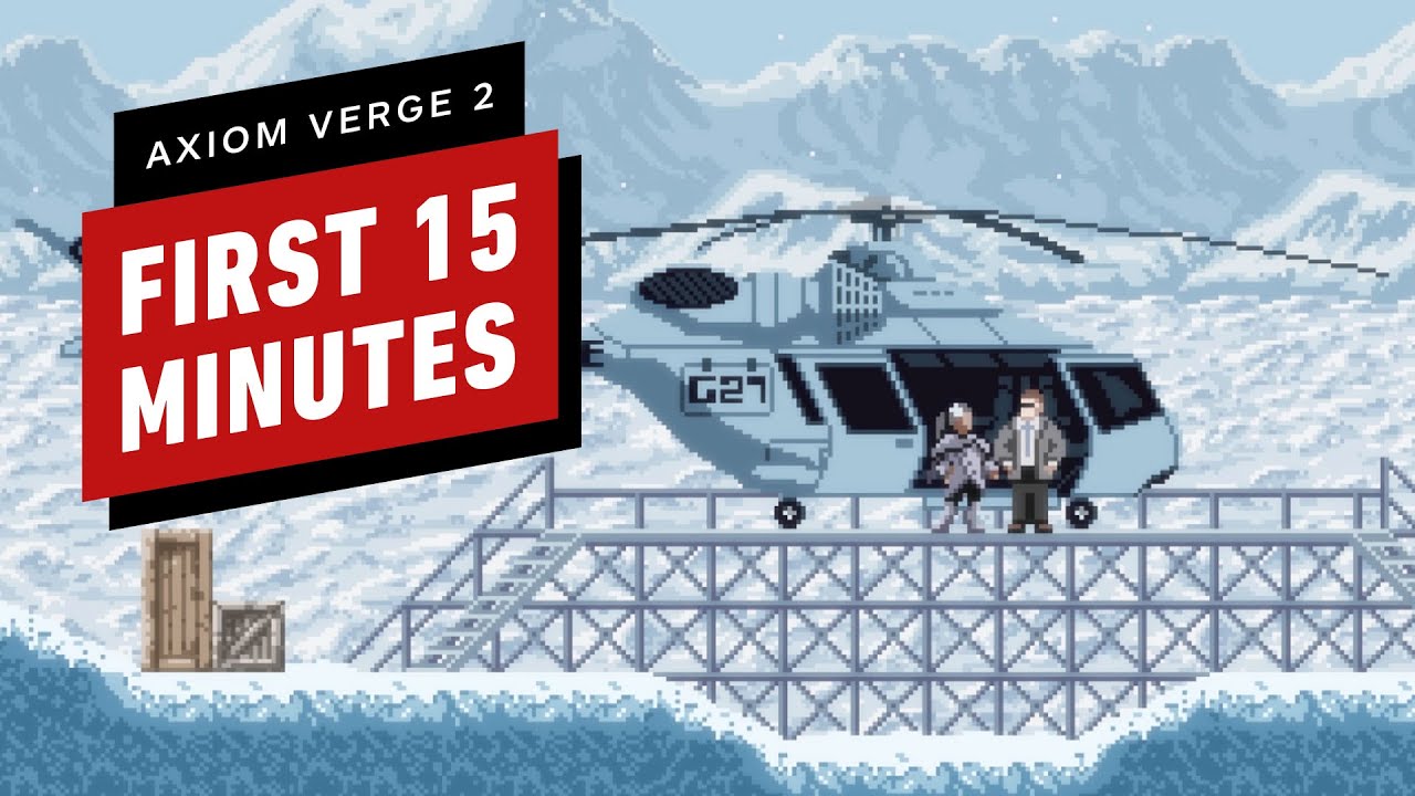 The First 15 Minutes of Axiom Verge 2 Gameplay