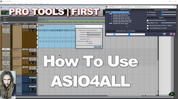 Pro Tools | First - How to use ASIO4ALL (AAE 6xxx Error, Interface Errors)