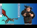 COMPARISON DRAGON AND RIDER HOW TO TRAIN YOUR DRAGON 2