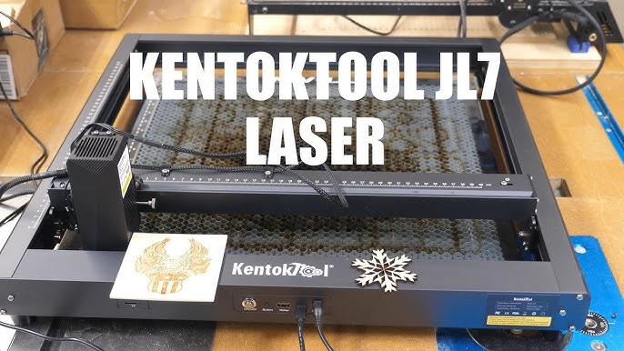 KENTOKTOOL LE400PRO Laser Engraver, 50W High Accuracy Laser Engraving  Machine for Beginners, 5.5-6W Laser Power Compressed Spot Engraver and  Cutter