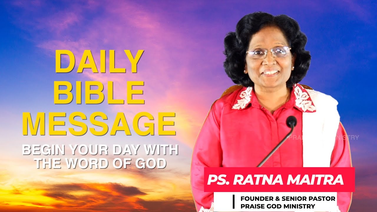 Thumbnail for Daily Bible Messahe | 14 01 2025 | Psalms కీర్తనల గ్రంథము 119 16