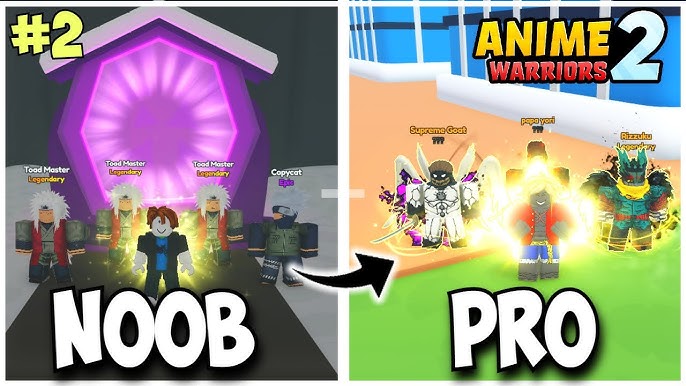 Noob To Pro In Anime Warriors Simulator 2 Pt. 2 - Pay 2 win! 