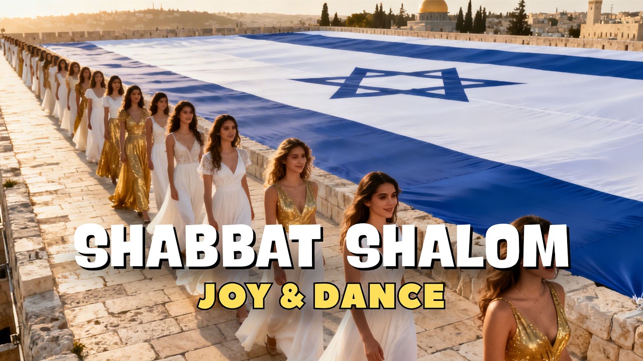 Shabbat Shalom from Israel | Calm Hebrew Psalms for Sabbath Rest
