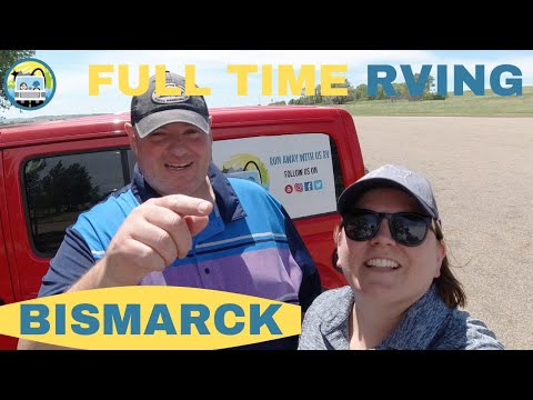 FULL TIME RVING // Bismarck, North Dakota  // RV Travel Videos