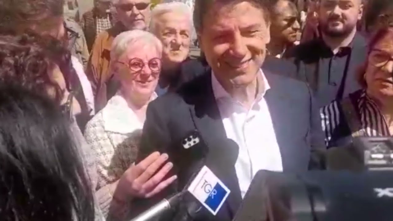 Giuseppe Conte a Cusano Milanino: 